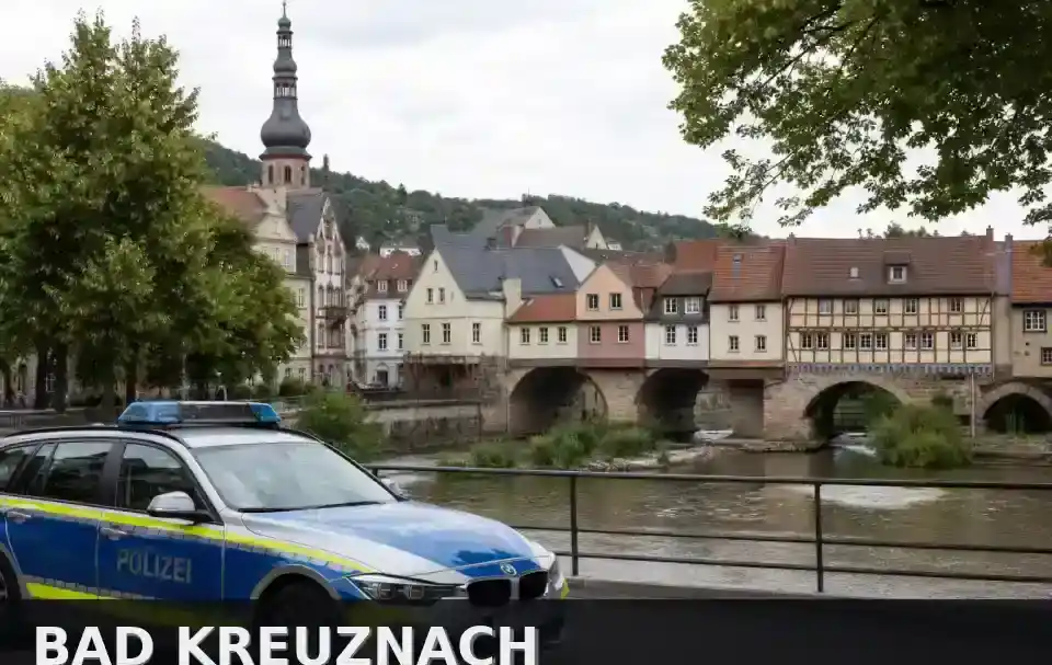 Polizeipräsenz bei Tag in Bad Kreuznach – Symbolbild