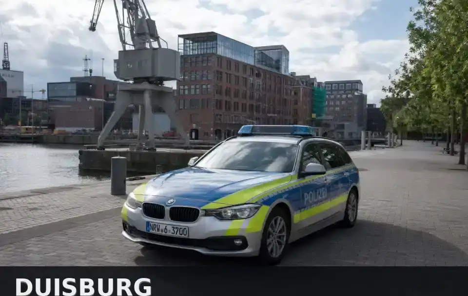 Polizeipräsenz bei Tag in Duisburg – Symbolbild