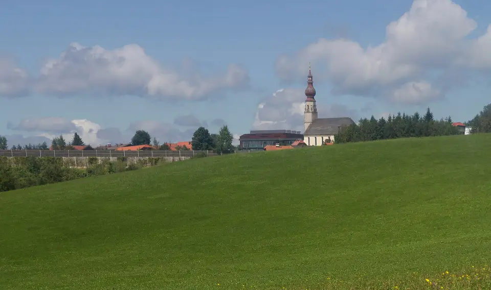Polizeipräsenz bei Nacht in Hallwang – Symbolbild