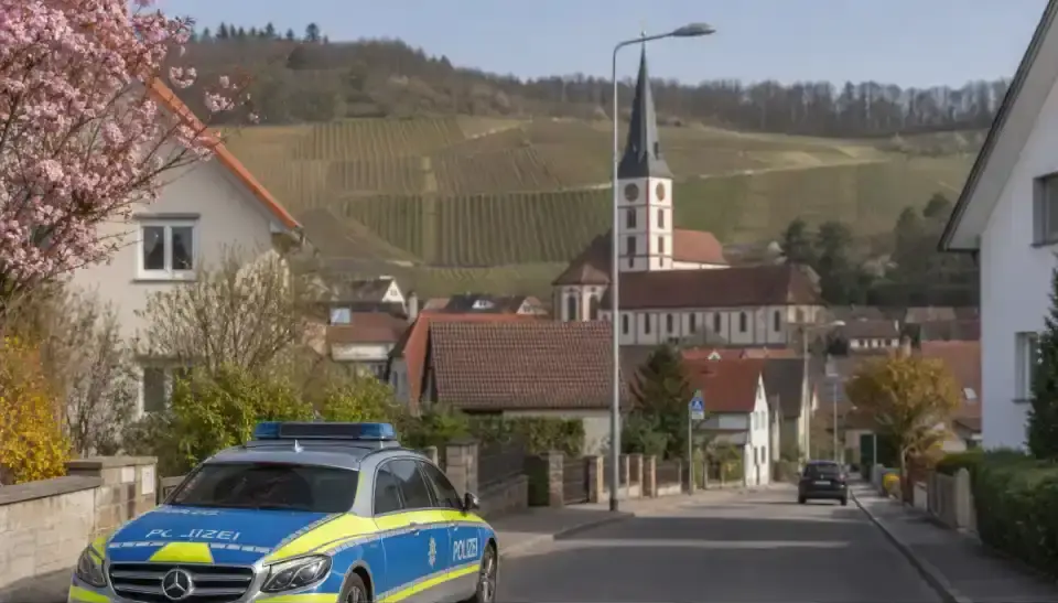 Polizeipräsenz bei Tag in Korb – Symbolbild